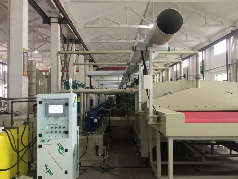 Metal etching machine