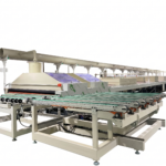 1.Pattern frosting glass etching machine