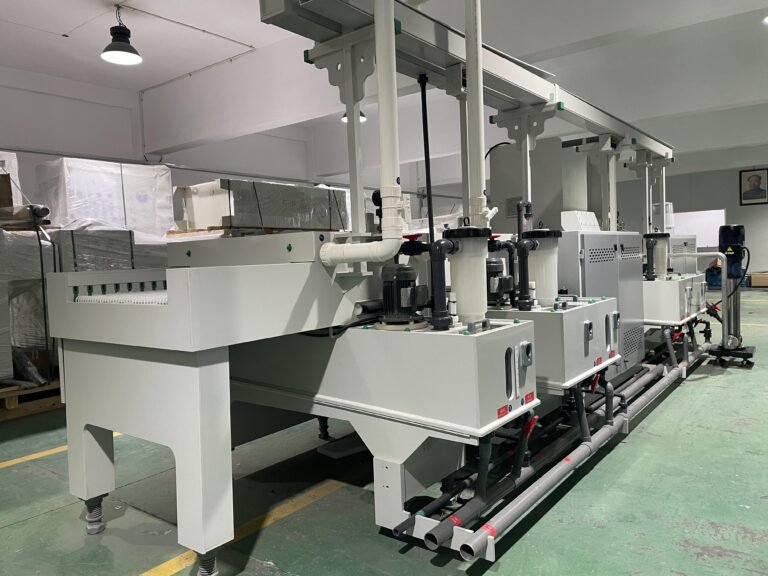 2.1.PCB Double side brushing machine